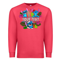 Cardinal Your Text Stich Premium Sweatshirt - CowhideDigitalArt