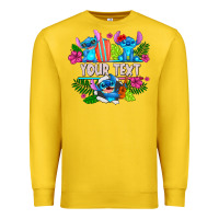 Lemon Your Text Stich Premium Sweatshirt - CowhideDigitalArt