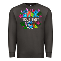 Smoke Your Text Stich Premium Sweatshirt - CowhideDigitalArt