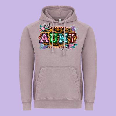 Best Aunt Ever! Vintage Hoodie Designed By Bettercallsaul