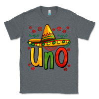 Charcoal Heather uno my first mexican birthday Classic Tee - Jasminsmagicworld