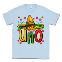 Dusty Blue uno my first mexican birthday Classic Tee - Jasminsmagicworld