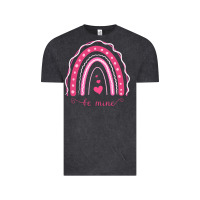 Vintage Black Valentines Day Rainbow Vintage Tee - Bettercallsaul