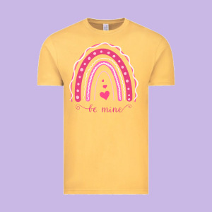 Valentines Day Rainbow Vintage Tee Designed By Bettercallsaul
