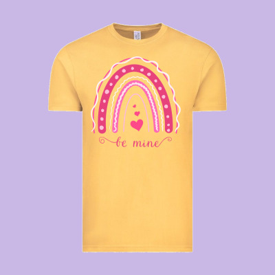 Valentines Day Rainbow Vintage Tee Designed By Bettercallsaul