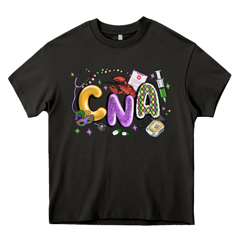 Cna Mardi Gras Heavy Core Tee by MaliasSmallBusiness | Teevron