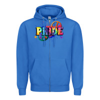 True Royal Hippie pride Zipper Hoodie - FaDigitalArtStudio
