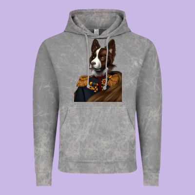 Pet Portraits, Custom Pet Portraits, Renaissance Pet Portraits, Vintage Hoodie Designed By Ranaportraitstore
