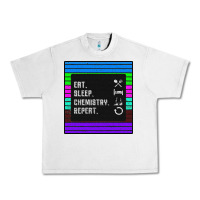 Lunar Rock Eat Sleep Chemıstray Repeat Urban Heavy Tee - Bettercallsaul