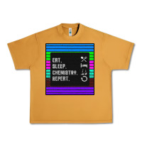 Peanut Butter Eat Sleep Chemıstray Repeat Urban Heavy Tee - Bettercallsaul