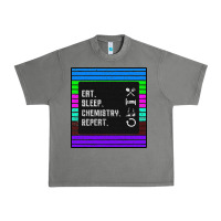 Tornado Eat Sleep Chemıstray Repeat Urban Heavy Tee - Bettercallsaul