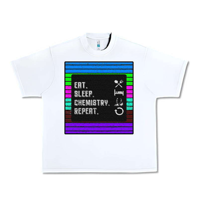 Eat Sleep Chemıstray Repeat Urban Heavy Tee by Bettercallsaul | Teevron