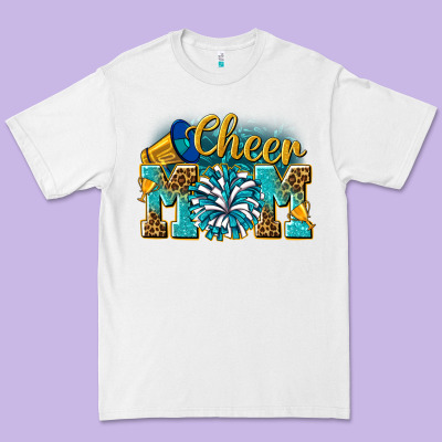 Cheer Mom Premium Tee Designed By Nancycooperartshop