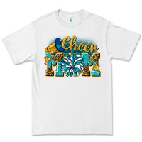 White cheer mom Premium Tee - NancyCooperArtShop