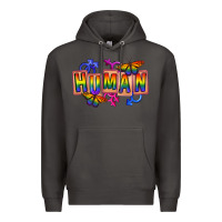Smoke Human pride Premium Hoodie - FaDigitalArtStudio