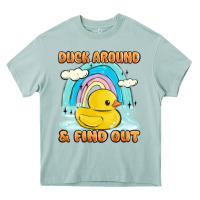 Arona duck around and find out Heavy Core Tee - MaliasSmallBusiness