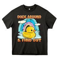 Asphalt duck around and find out Heavy Core Tee - MaliasSmallBusiness