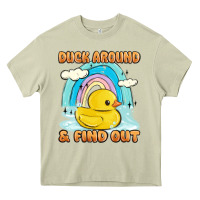 Mossy duck around and find out Heavy Core Tee - MaliasSmallBusiness