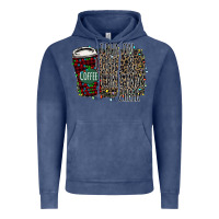 Vintage Denim I Run on Coffee and Christmas Cheer Vintage Hoodie - Bettercallsaul