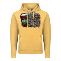 Vintage Mustard I Run on Coffee and Christmas Cheer Vintage Hoodie - Bettercallsaul