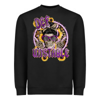 Black def unstable Heavyweight Sweatshirt - CowGirlArtShop