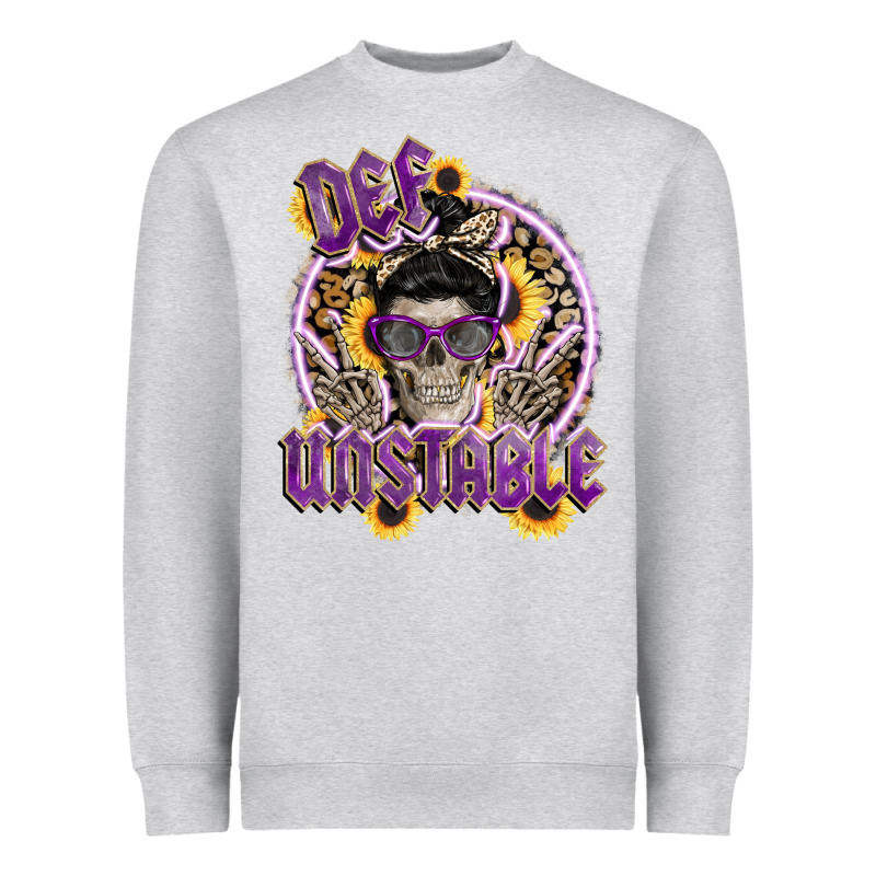 Def Unstable Heavyweight Sweatshirt by CowGirlArtShop | Teevron
