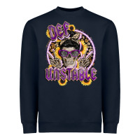 Navy def unstable Heavyweight Sweatshirt - CowGirlArtShop