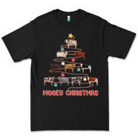Black mooey christmas Premium Tee - MaliasSmallBusiness