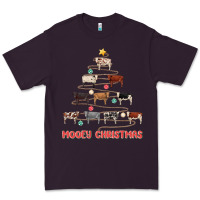 Plum mooey christmas Premium Tee - MaliasSmallBusiness