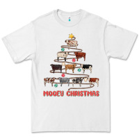 White mooey christmas Premium Tee - MaliasSmallBusiness