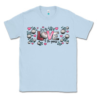 Dusty Blue for the love of the game  volleyball Classic Tee - Jasminsmagicworld