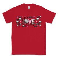 Red for the love of the game  volleyball Classic Tee - Jasminsmagicworld