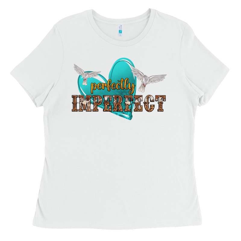 Perfectly Imperfect Ladies Tee by NancyCooperArtShop | Teevron