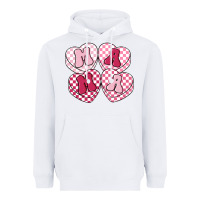 White mama candy hearts Heavyweight Hoodie - LillyAllenDesigns