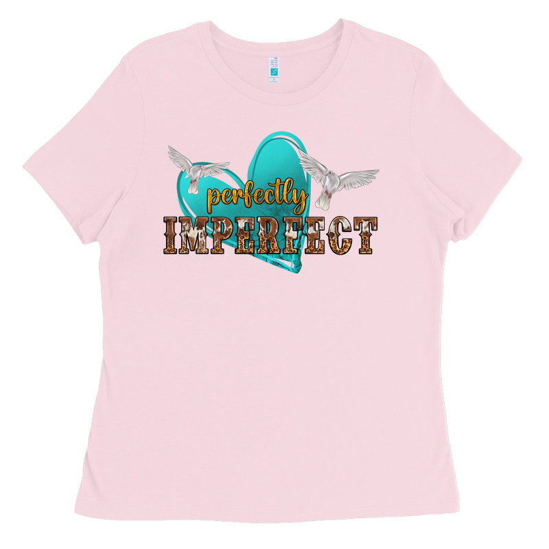 Perfectly Imperfect Ladies Tee by NancyCooperArtShop | Teevron
