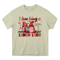 Mossy i love being a lunch lady Heavy Core Tee - MaliasSmallBusiness