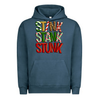 Pigment Midnight Navy Stink stank stunk Urban Hoodie - Artiststas