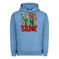 Pigment Pebble Blue Stink stank stunk Urban Hoodie - Artiststas