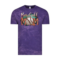 Cloud Purple Baseball Mom Vintage Tee - Bettercallsaul
