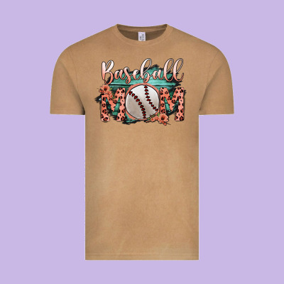 Baseball Mom Vintage Tee Designed By Bettercallsaul