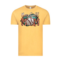Vintage Mustard Baseball Mom Vintage Tee - Bettercallsaul