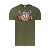 Vintage Olive Baseball Mom Vintage Tee - Bettercallsaul