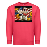 Cardinal Western 4th Of July Lama Premium Sweatshirt - LillyAllenDesigns