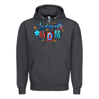 Smoke American mom 4th of july Zipper Hoodie - FaDigitalArtStudio