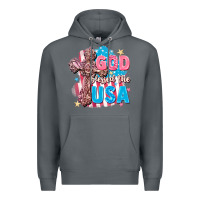 Rock God Blessed the USA Premium Hoodie - FaDigitalArtStudio