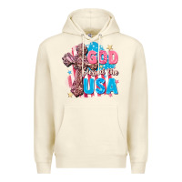 Sandshell God Blessed the USA Premium Hoodie - FaDigitalArtStudio