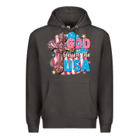 Smoke God Blessed the USA Premium Hoodie - FaDigitalArtStudio