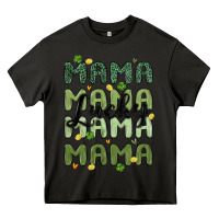 Asphalt lucky mama Heavy Core Tee - MaliasSmallBusiness