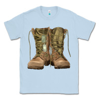 Dusty Blue soldier boots Classic Tee - RanaPortraitStore