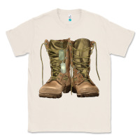 Natural soldier boots Classic Tee - RanaPortraitStore